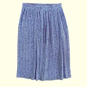 Source Unknown Vintage Gorgeous Lavender/Cornflower Blue A-Line Skirt Size Med